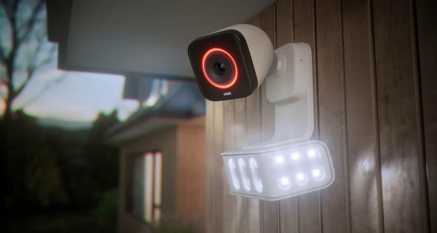 Vivint's Spotlight Camera Pro with crime deterrence features